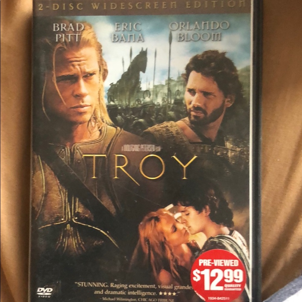 Troy DVD
